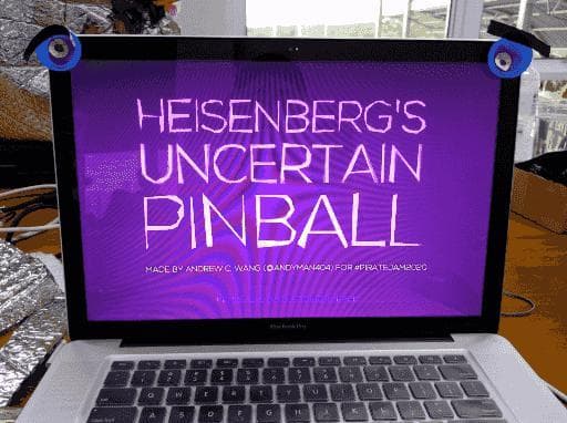 Heisenbergs Uncertain Pinball