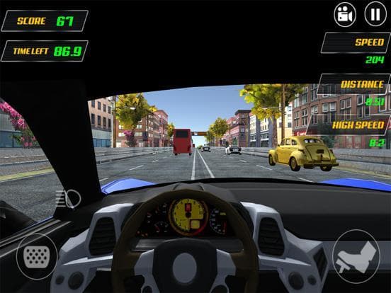Real Racing Car on Smashy Road screenshot 4