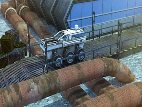 3D Moon Base Parking PRO - Full Lunar Car Driving Version screenshot 3
