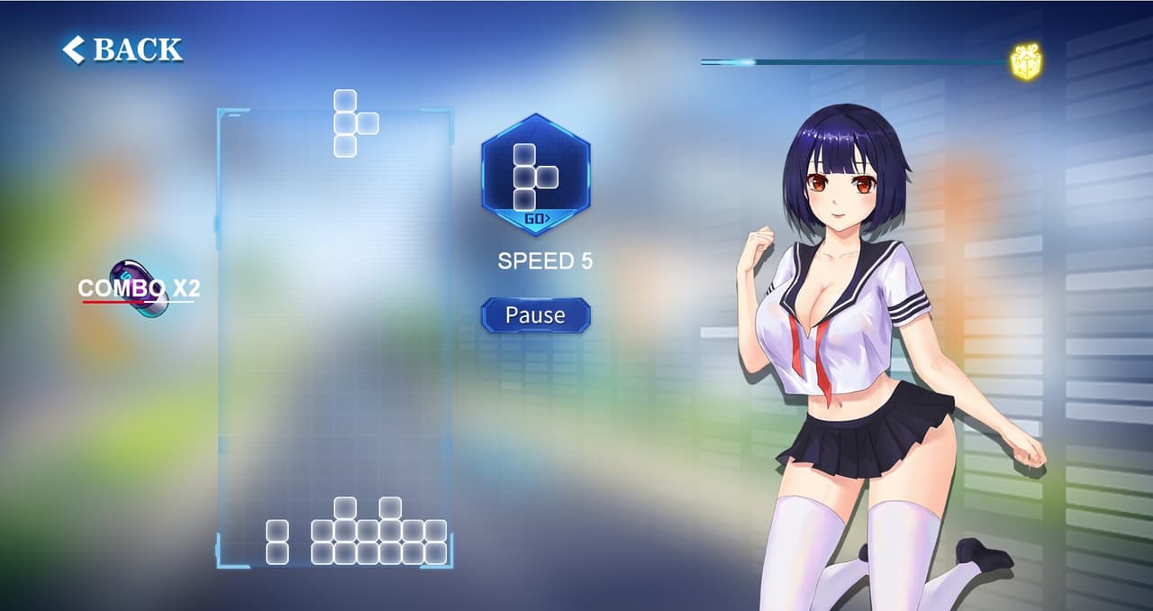 Cyber Tetris screenshot 6