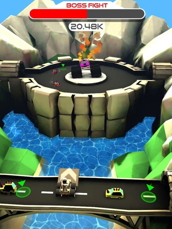 Crushy Wheels - الشاص المدمر screenshot 3
