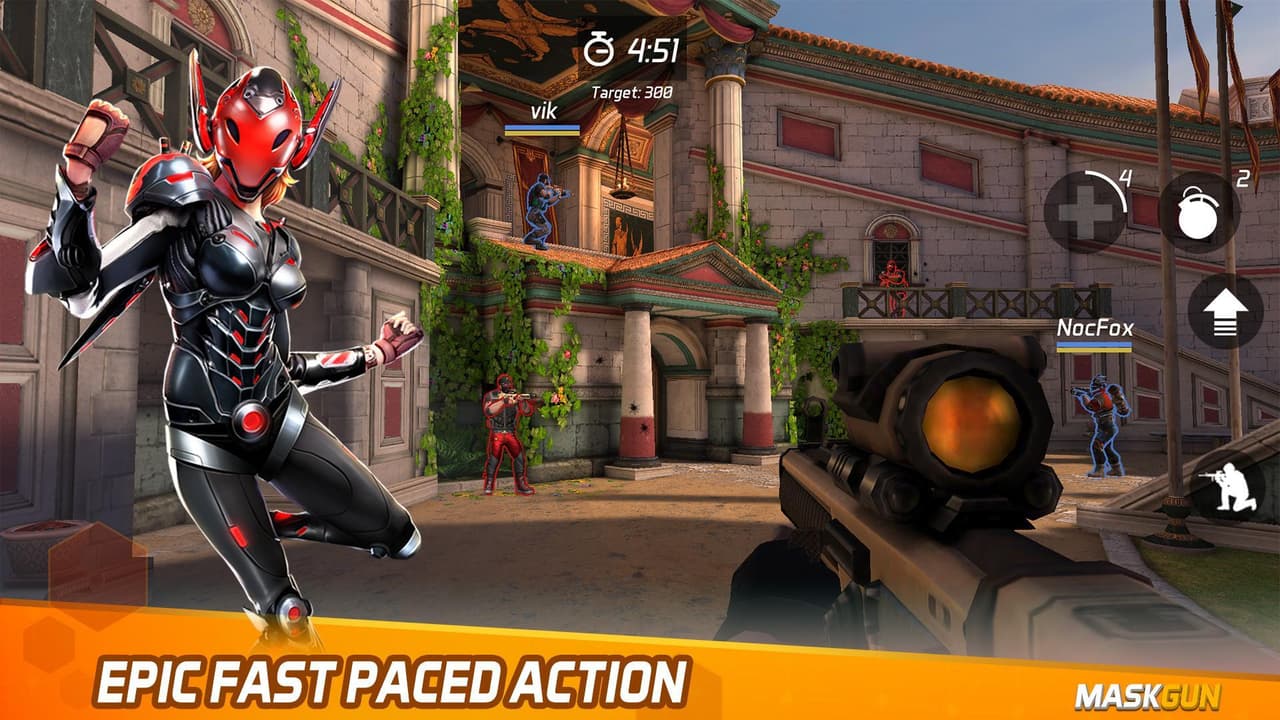 Maskgun Online Multiplayer FPS Shooting Gun screenshot 3
