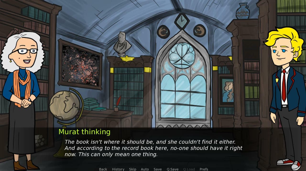 Chaotic Academia: A Noir Robotics Mystery screenshot 4