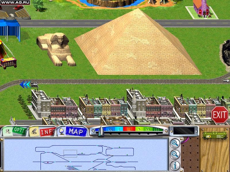 3-D Ultra Lionel Train Town screenshot 6
