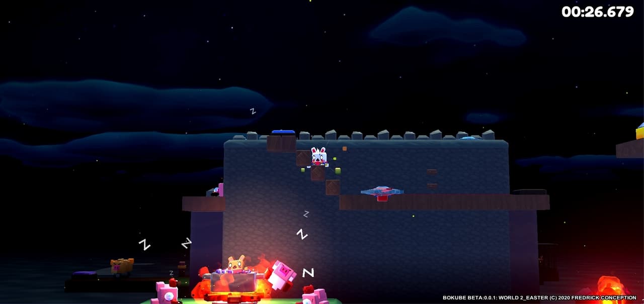 Bokube Beta: WORLD 2: EASTER WORLD