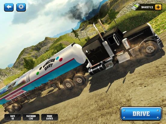 Offroad Milk Tanker Truck Transport Simulator 2017 screenshot 2