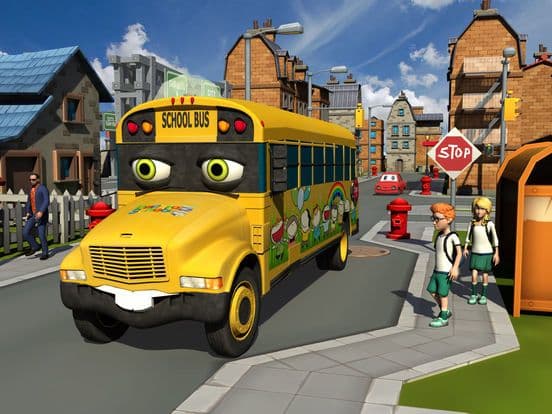 Furious Racing School Bus in Nice City