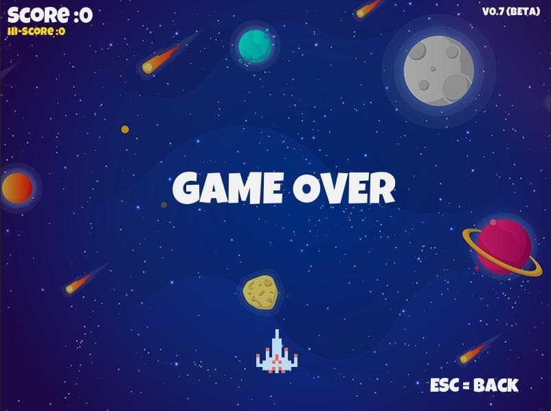 SPACE INVADERS (itch) (Blazee) screenshot 3