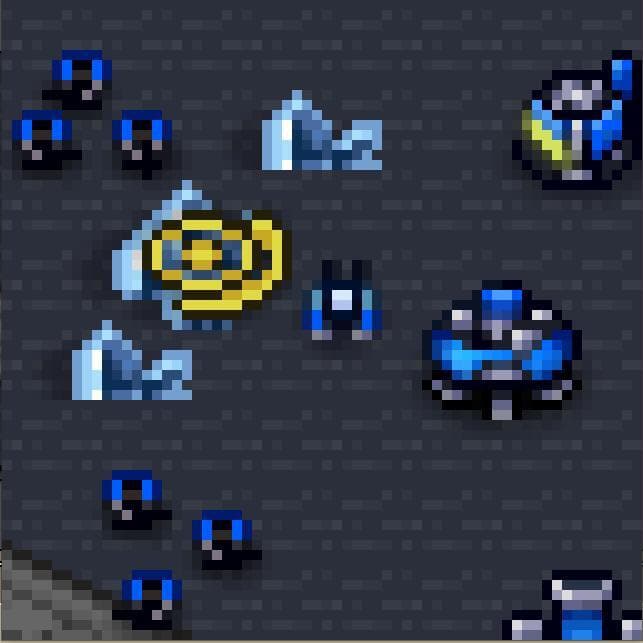 StarCraft Demake (Lowrezjam)