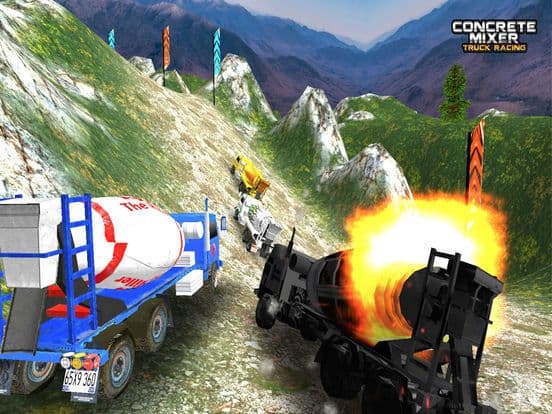 Mixer Truck Racing & Driving screenshot 4