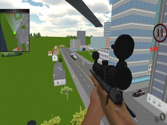 Heli Police Attack Thief Bike screenshot 6