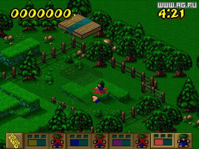 Lemmings Paintball screenshot 2