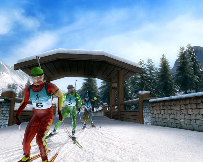 RTL Biathlon 2007 screenshot 2