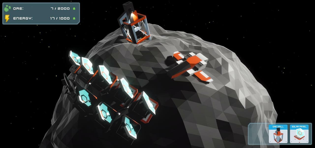 Asteroid Builder (Kenney Jam 2020)
