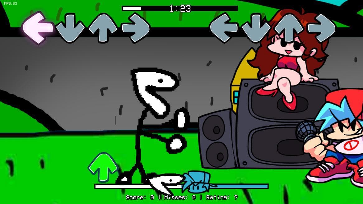 friday night funkin - vs Idiot