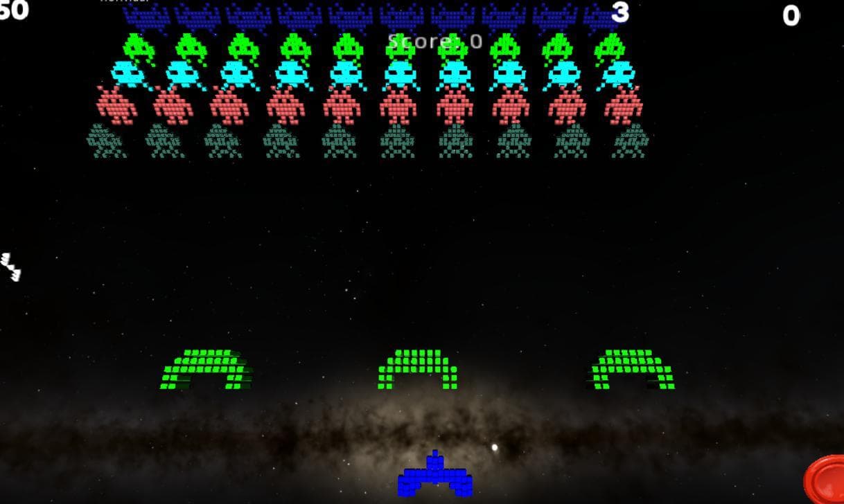 Space Invaders 3D (jelle75)