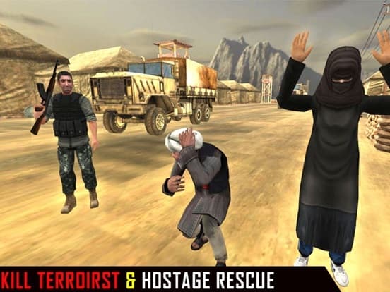 Modern Commando :Adventure War screenshot 2