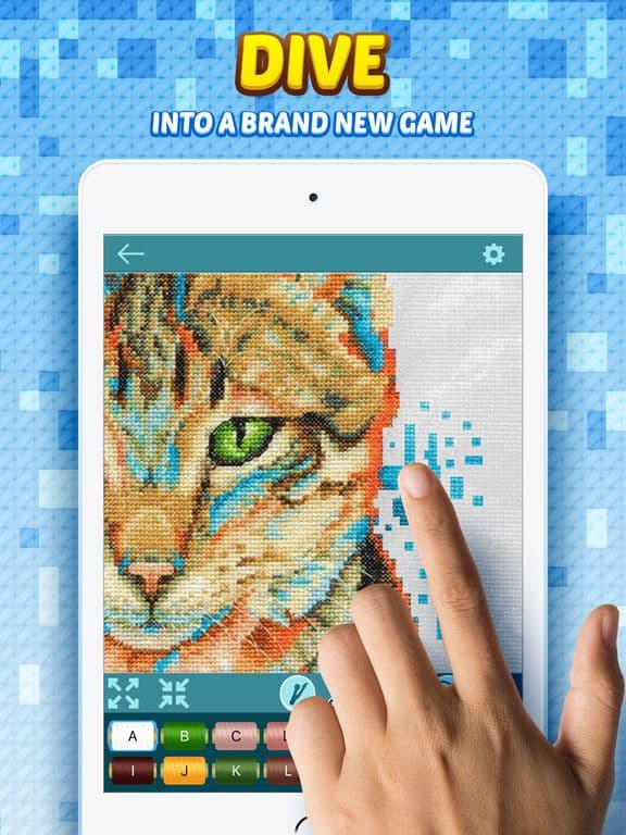 Cross Stitch: Color by Letters screenshot 6