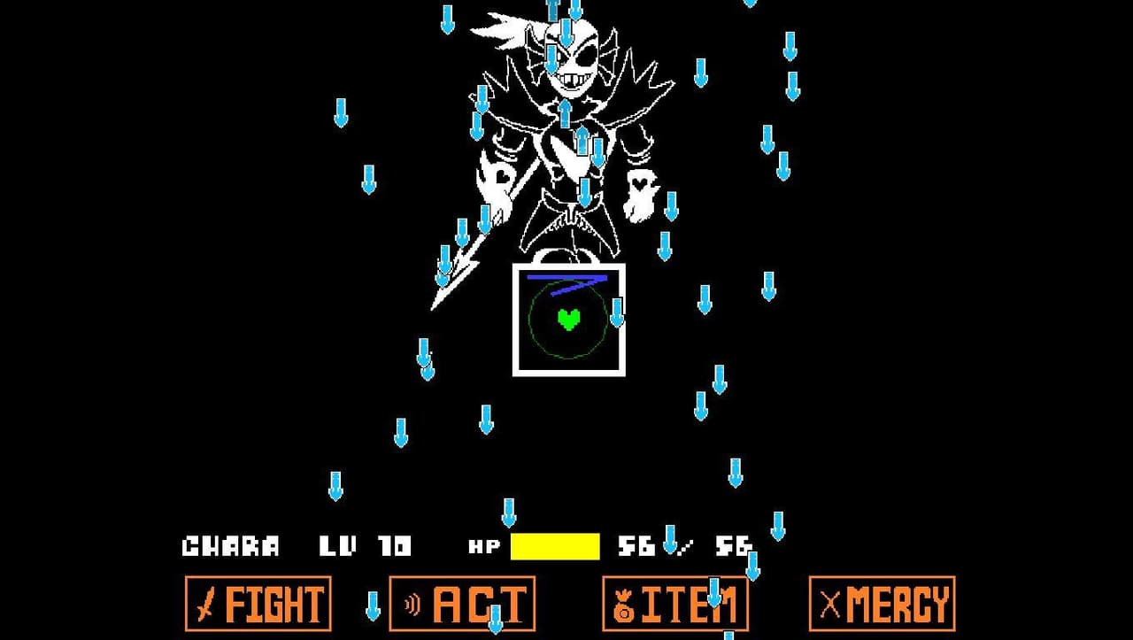 Undyne the Undying fight remake screenshot 5