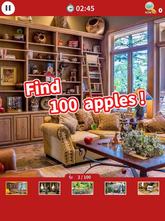 Hidden Object Game: 100 Apples screenshot 2