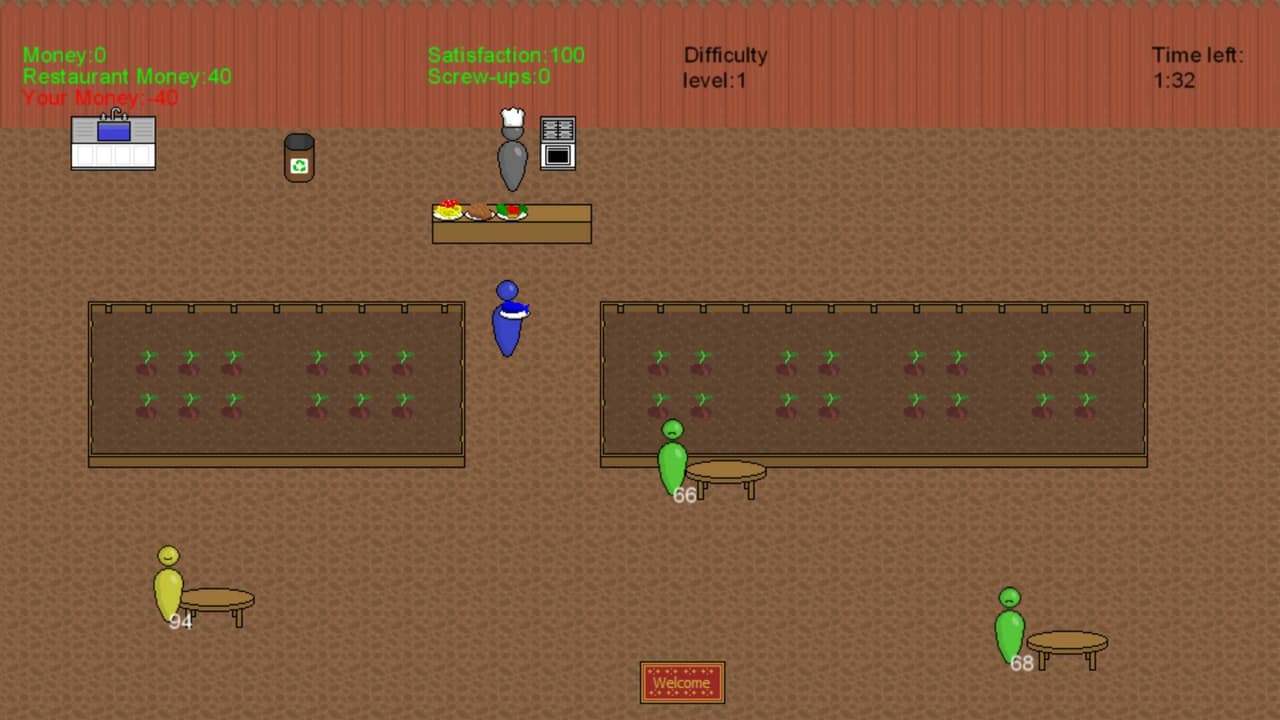 Wacky Waiter screenshot 2