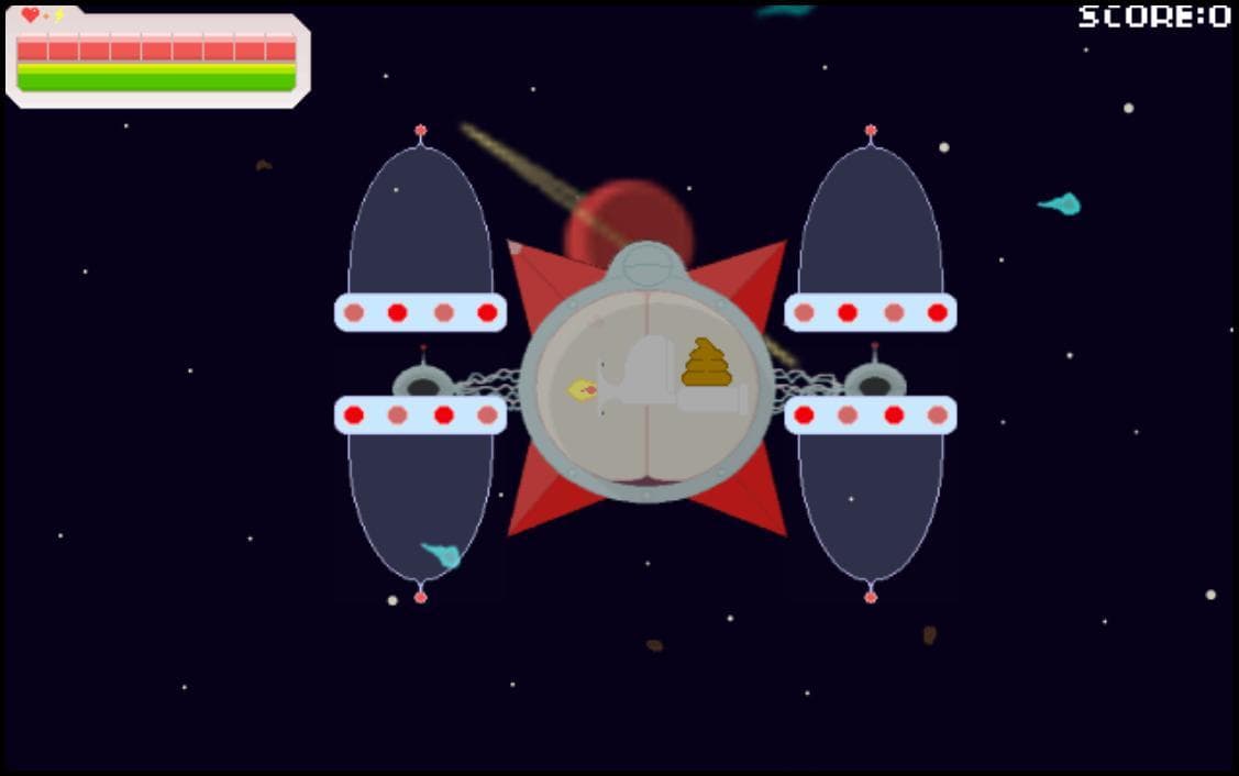 POOP IN SPACE