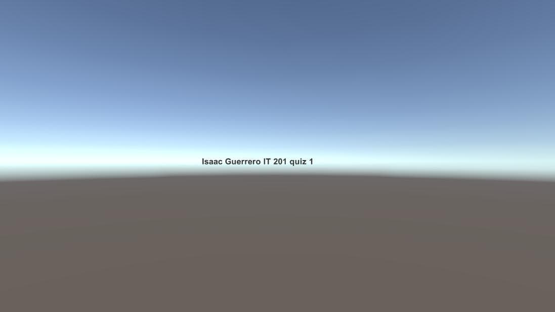 Isaac Guerrero Quiz 1