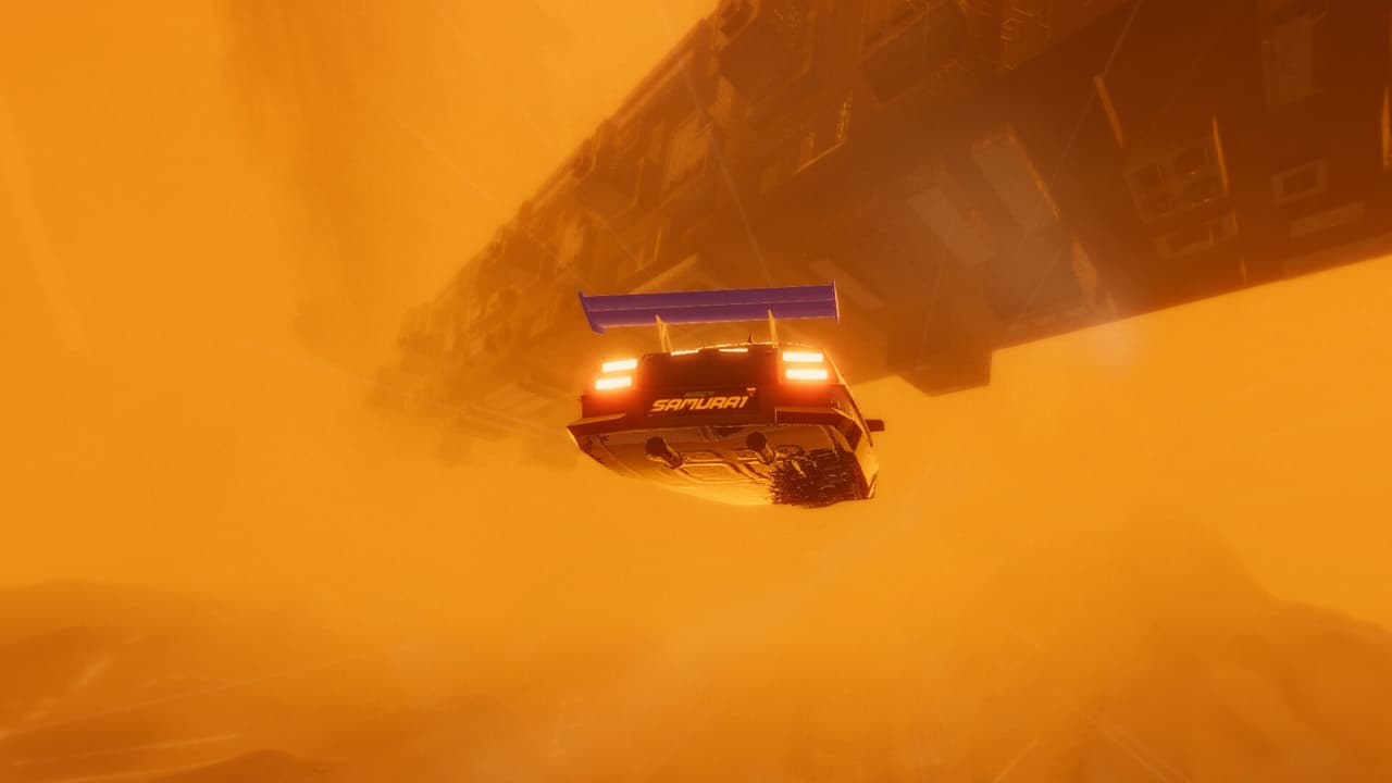 Hovercars 3077: Undeground racing screenshot 3