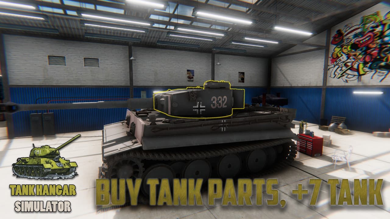Tank Hangar Simulator screenshot 5