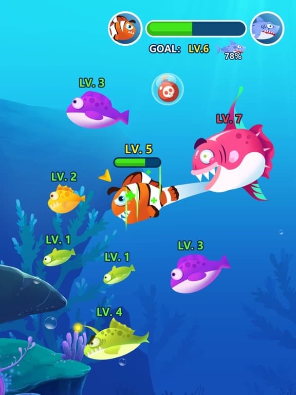 Ocean Fish Evolution screenshot 5