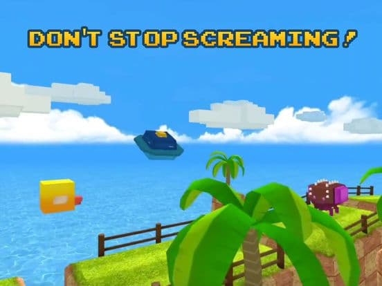 Scream Run - Go & Jump with sound & voice control