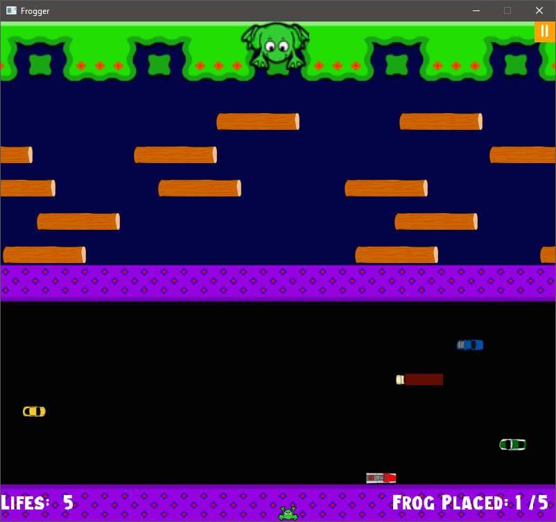 Frogger (itch) (Rama9461) screenshot 2