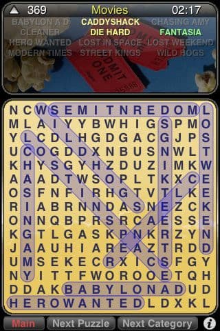 WordSearch Puzzle screenshot 2