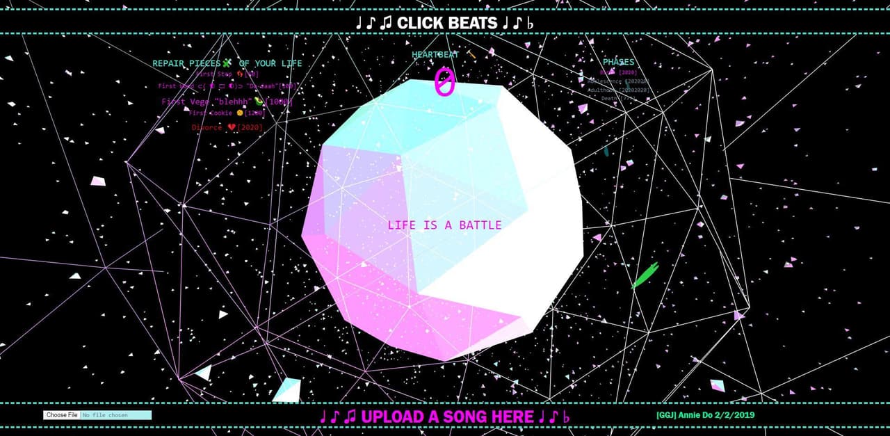Global Game Jam 2020 [Click Beats]