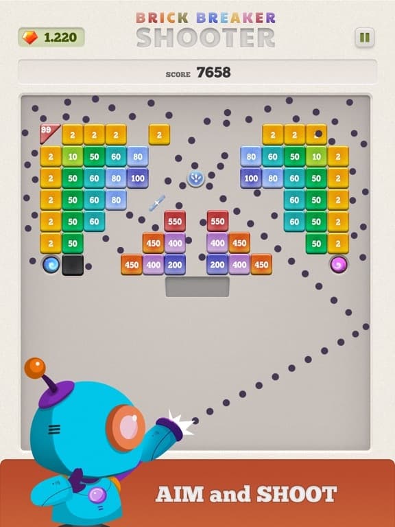 Bricks Breaker Shooter screenshot 2