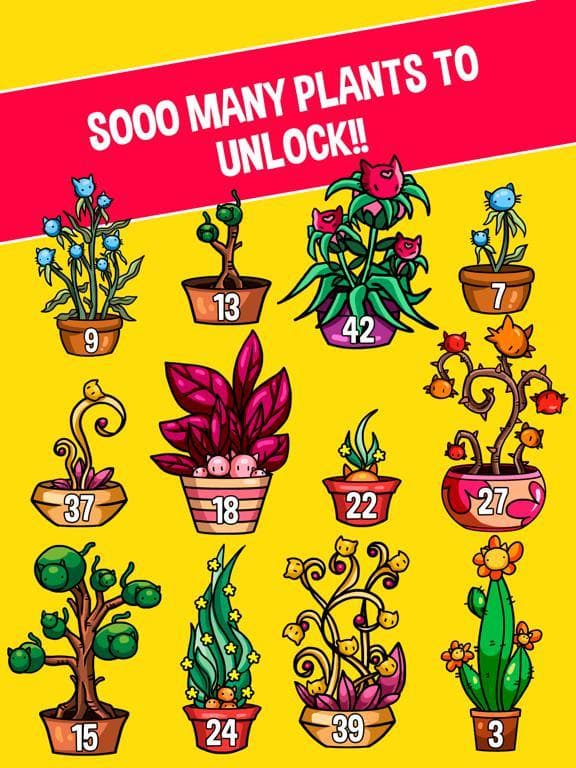 Kawaii Plants - Merge Tycoon