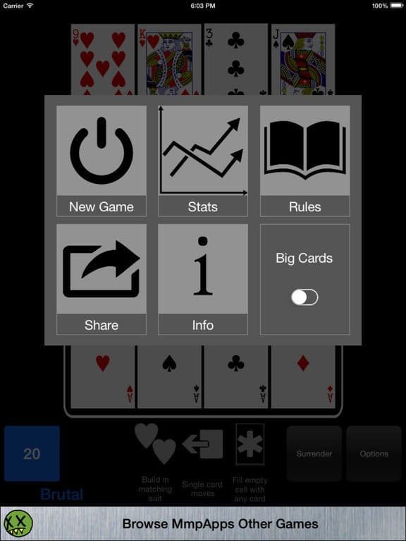 Cruel Solitaire - Classic