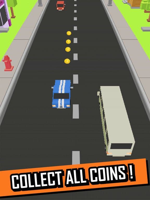 Pixel Racer Cars 3D screenshot 3