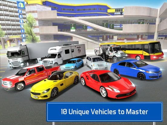 Multi Level 7 Car Parking Garage Park Training Lot