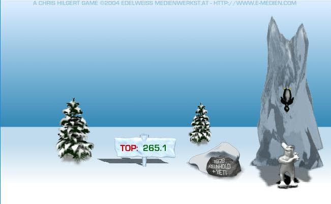 Yeti Sports 1: Pingu Throw screenshot 2