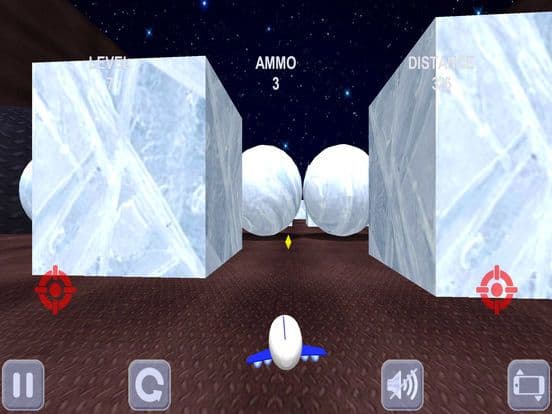 Space shuttle and labyrinth 3D