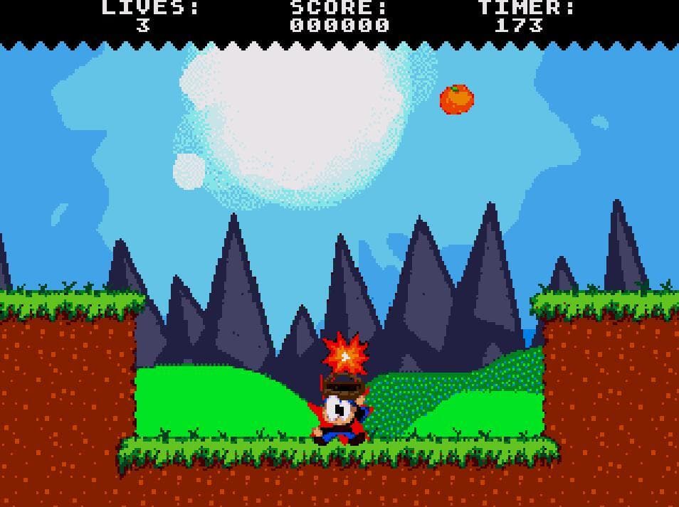 Jimmy The Fruit Catcher (SGDK) screenshot 4