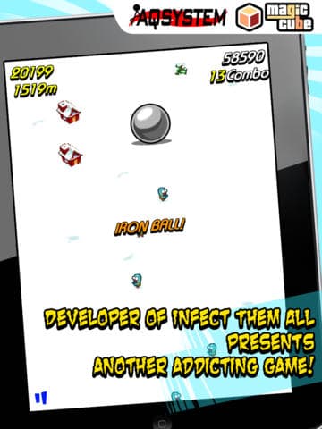 Squish The Zombies - Fun Time Killer Game with snowball screenshot 3
