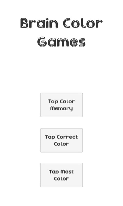 Brain Color Games screenshot 2