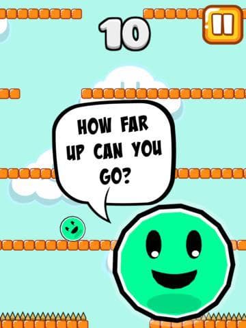 Jumpy Smiley - The endless adventures of a bouncing skippy geometry ball screenshot 4