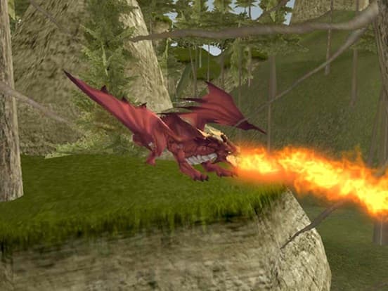 VR Flying Fiery Dragon Shooting - Pro Action Game screenshot 5
