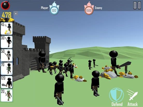 Stickman: Legacy of War 3D Pro screenshot 2