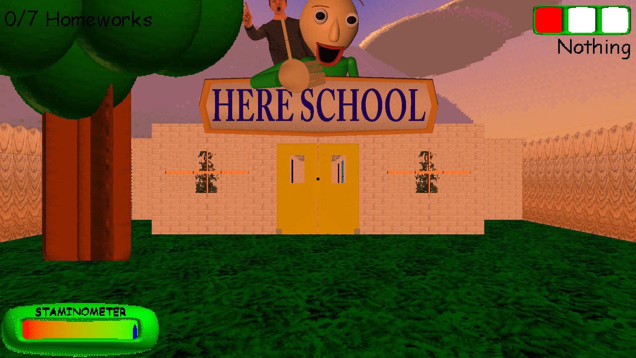 Baldi is Stuck Remastered! screenshot 2