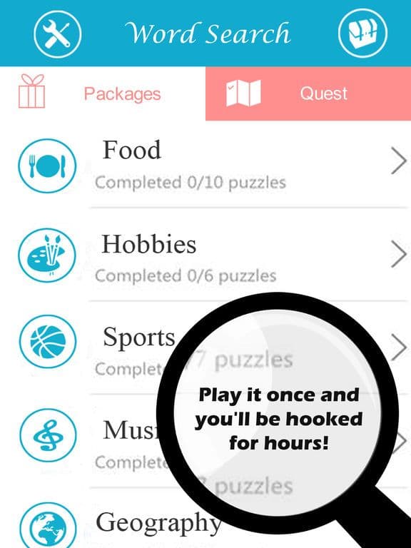 Word Search Puzzles: Brain Challenge Twist screenshot 3