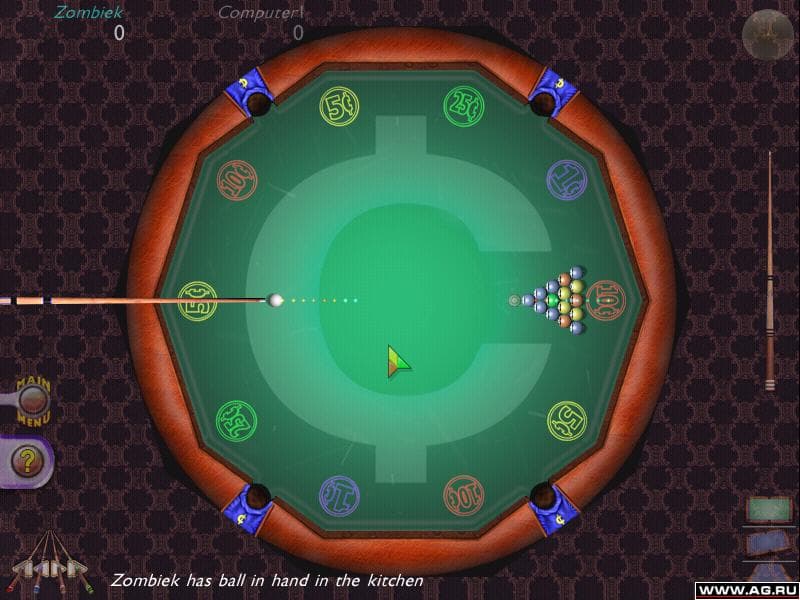 3-D Ultra Cool Pool screenshot 4
